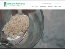 Tablet Screenshot of abhyudaypsyllium.com